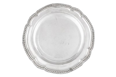 Lot 397 - A George III Old Sheffield Silver Plate second course dish, Birmingham circa 1800 by Matthew Boulton