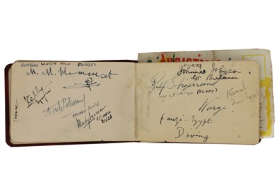 Lot 1348 - Autograph Album.- Olympics, Boxing, Cricket, Football