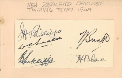 Lot 1252 - Autograph Album.- Olympics, Boxing, Cricket, Football