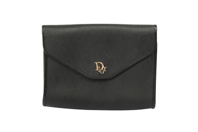 Lot 351 - Christian Dior Black Logo Chain Shoulder Bag