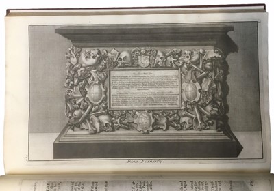 Lot 1635 - Dart (Rev. John):The History and Antiquities of the Cathedral Church of Canterbury, 1727