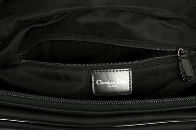 Lot 404 - Christian Dior Black Nylon Bowling Bag