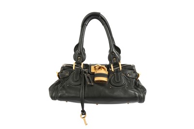 Lot 388 - CHLOE BLACK MEDIUM PADDINGTON BAG