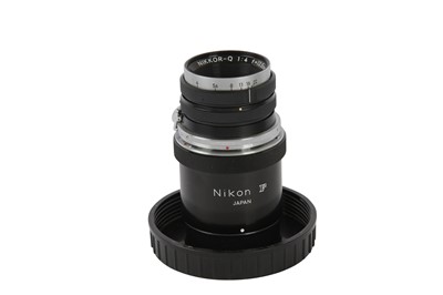 Lot 297 - A Nikon 13.5cm f/4 Nikkor-Q lens