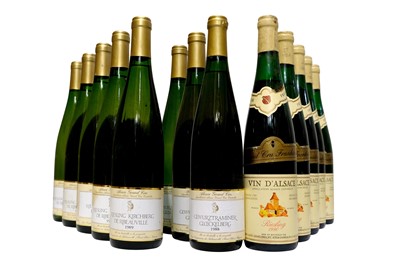 Lot 563 - Fine vintage Alsace selection