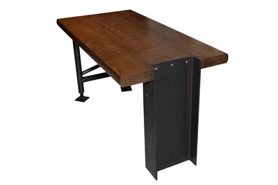 Lot 64 - GUS PEREZ, A CONTEMPORARY INDUSTRIAL STYLE DESK