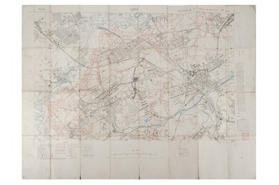 Lot 1659 - Trench Maps and Ordnance Survey Maps, 1913 - 1918