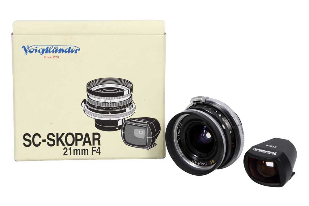 Lot 256 - A Voigtländer 21mm f/4 SC-Skopar Lens