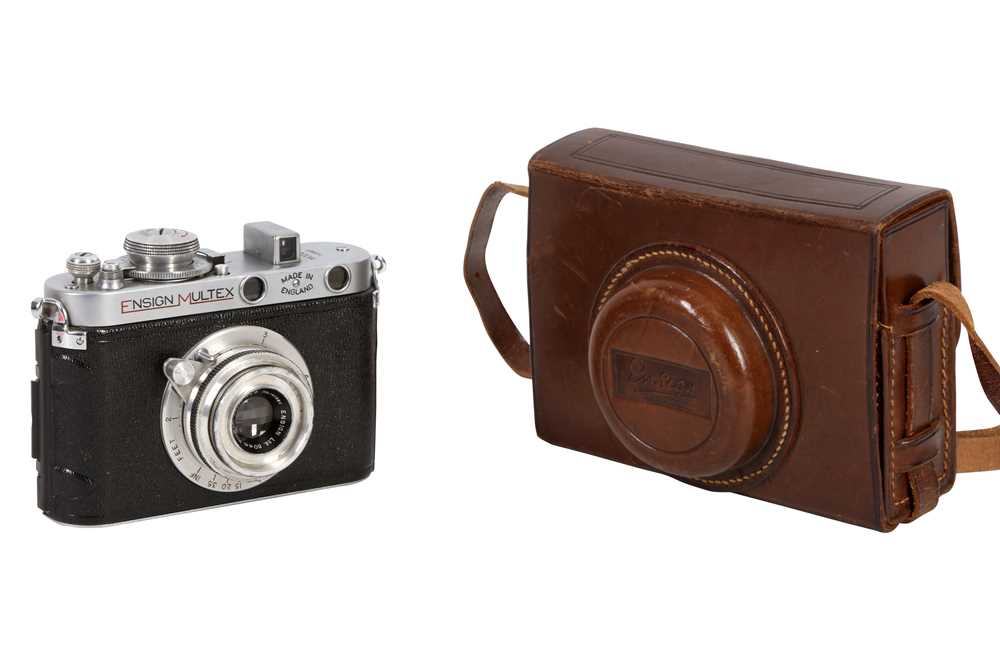 Lot 99 - A Ensign Multex Model O. Rangefinder Camera