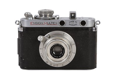 Lot 99 - A Ensign Multex Model O. Rangefinder Camera