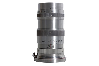 Lot 295 - A NIkon 13.5cm f/3.5 Nikkor-Q.C Lens