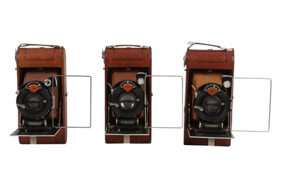 Lot 184 - A Group of Agfa Standard 255 Luxus Folding Cameras