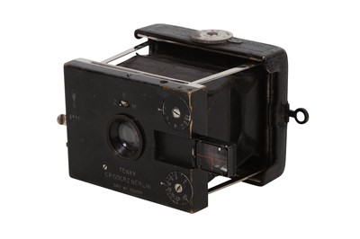 Lot 186 - A Pair of C.P Goerz Tenax Strut Folding Cameras