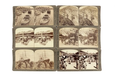 Lot 399 - Underwood & Underwood Stereocards, Japan interest, c.1860s