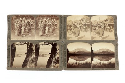 Lot 399 - Underwood & Underwood Stereocards, Japan interest, c.1860s