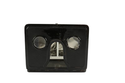 Lot 390 - Stereo views, nude studies, c.1920s and portable camera scope stereo viewer