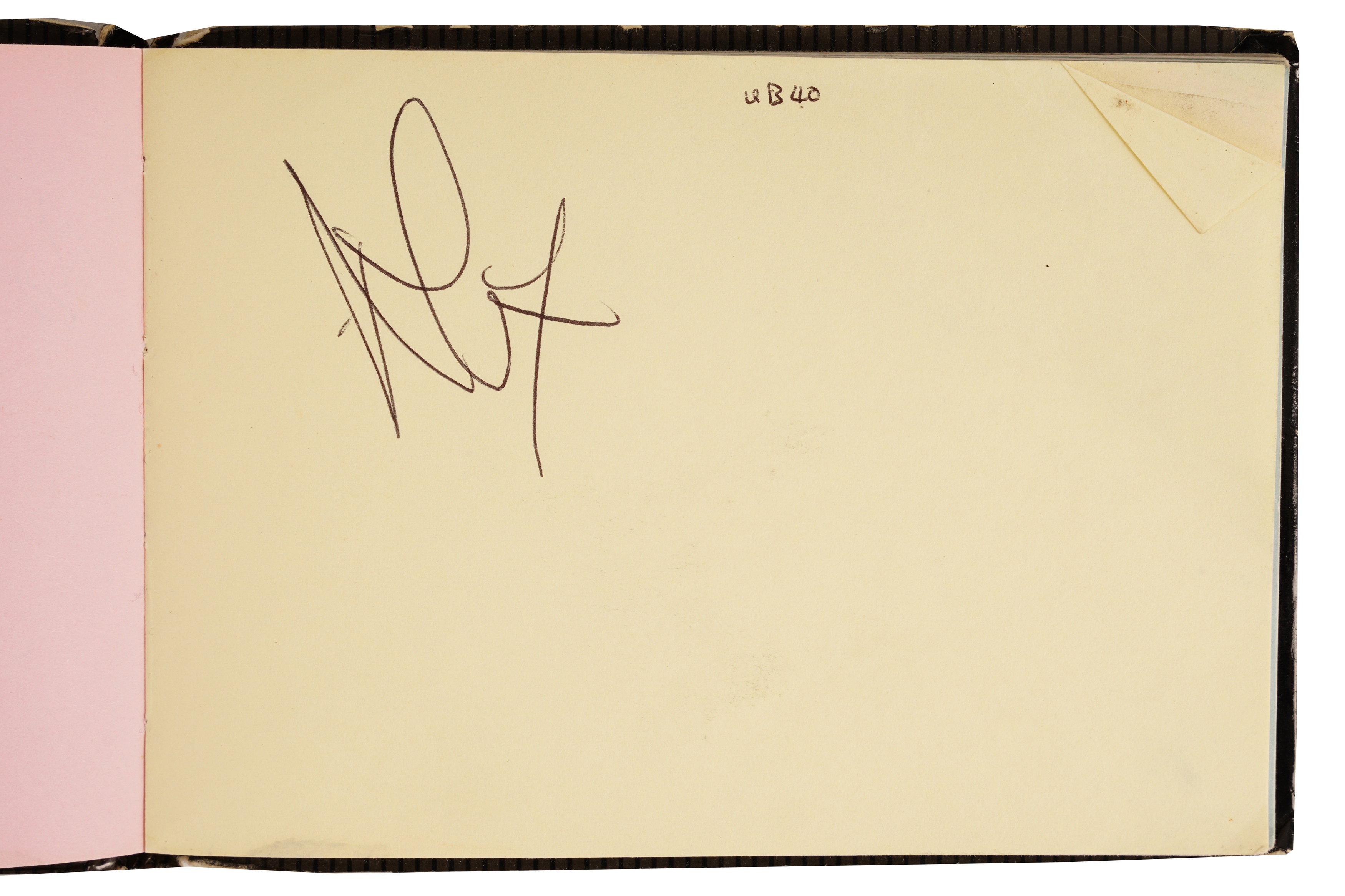 Lot 18 - Autograph Album.-