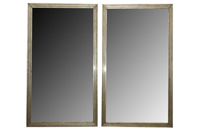 Lot 27 - A PAIR OF WALL MIRRORS