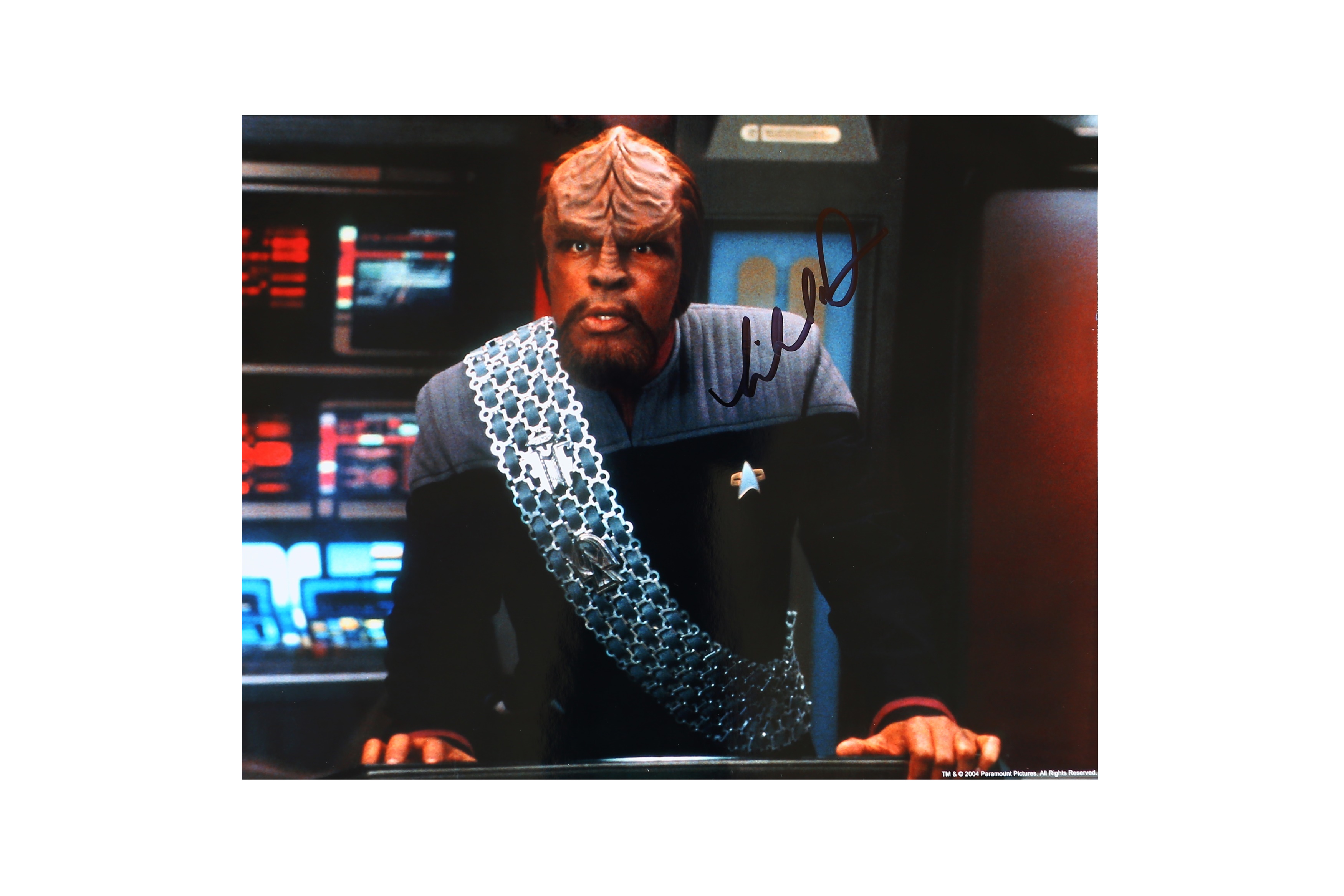 Lot 345 Star Trek. Michael Dorn