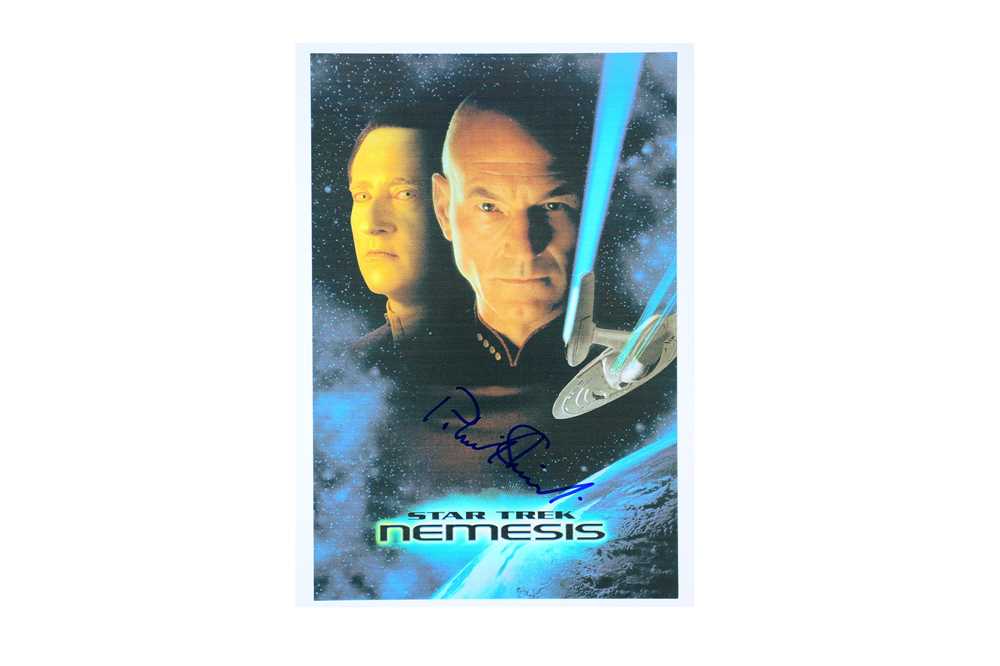 Lot 346 - Star Trek.- Patrick Stewart