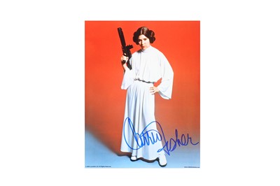 Lot 355 - Star Wars.- Carrie Fisher