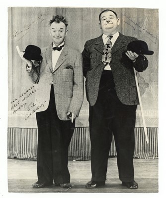 Lot 1099 - Laurel (Stan) & Oliver Hardy