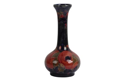 Lot 163 - A WILLIAM MOORCROFT BOTTLE VASE