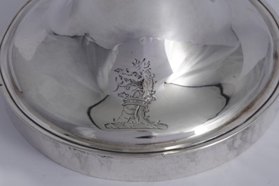 Lot 522 - An early George III silver tea urn, London circa 1760 by Charles Wright and Thomas Whipham