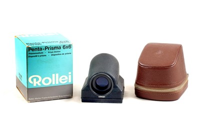 Lot 341 - Rolleiflex Plate Backs, Prism & Filters etc.