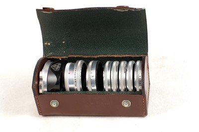 Lot 343 - Rolleiflex BII Lens Hood & Filter Set.