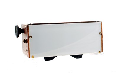 Lot 242 - A Customised French 'RF' Stereo Viewer & Glass Slides, inc Brough Superior Motorcycle, Alvis Car etc