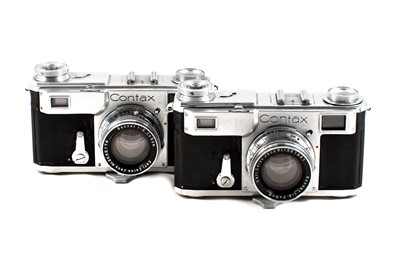 Lot 106 - Pair of Contax II Rangefinder Cameras.