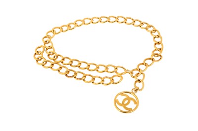 Lot 319 - Chanel CC Medallion Chain Belt