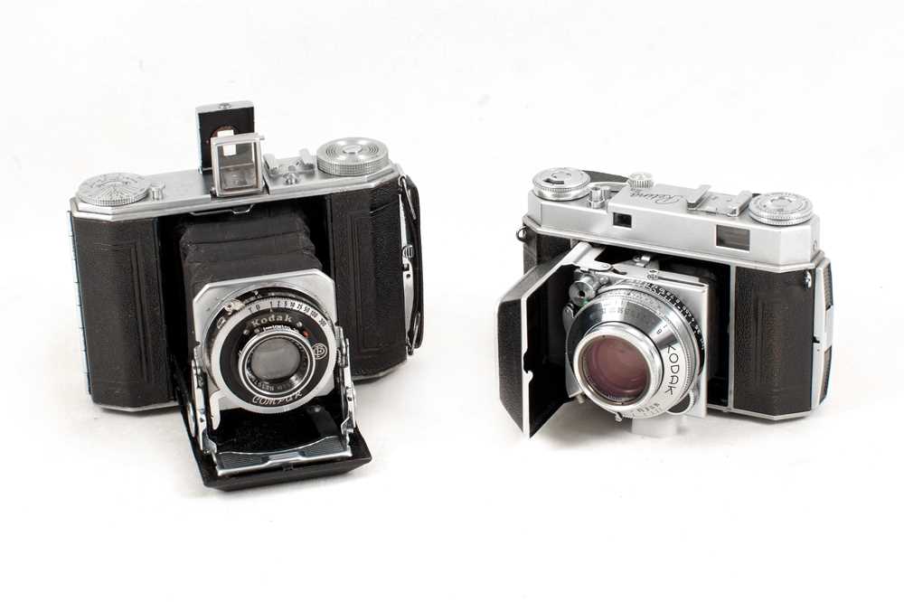 Lot 196 - Kodak Retina IIa and a Kodak Duo 620.