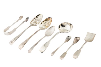 Lot 287 - A COLLECTION OF STERLING SILVER FLATWARE