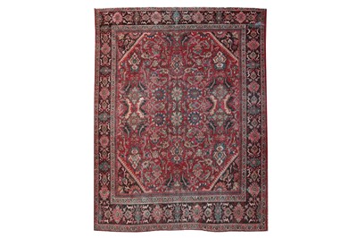 Lot 416 - A MAHAL CARPET, WEST PERSIA