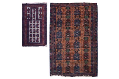 Lot 429 - A LOT OF TWO BALUCH RUGS