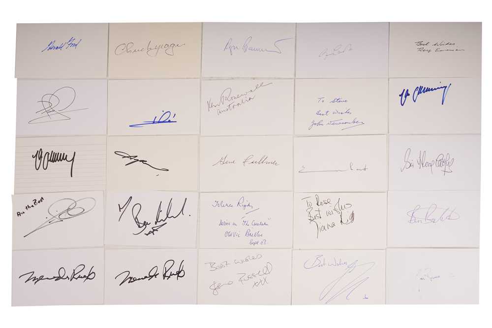 Lot 25 - Autograph Collection.- Miscellaneous