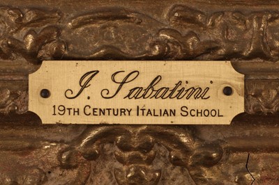 Lot 71 - LUIGI SABATINI (19TH CENTURY ITALIAN SCHOOL)*