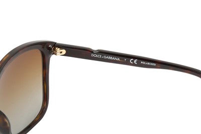 Lot 206 - Dolce & Gabbana Brown Tortoise Sunglasses
