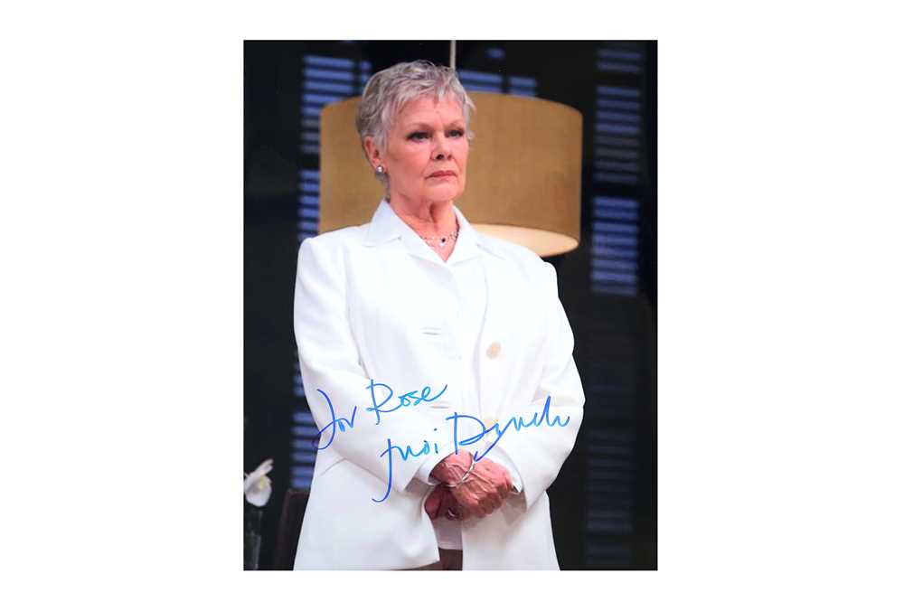 Lot 208 - James Bond.- Judi Dench