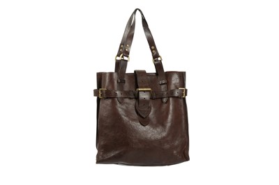 Lot 653 - Mulberry Vintage Brown Buckle Tote