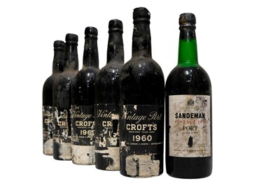 Lot 579 - Croft's 1960 and Sandeman 1970