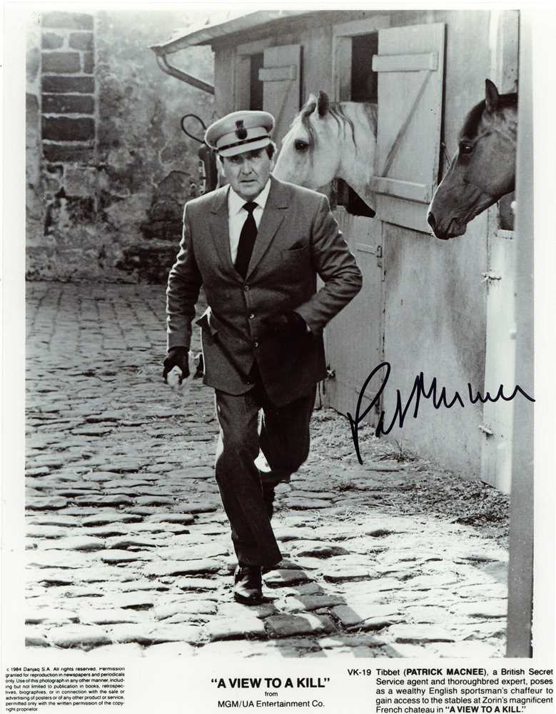 Lot 244 - James Bond.-Patrick MacNee