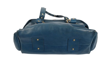 Lot 654 - Marc Jacobs Marine Blue Shoulder Bag