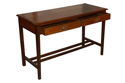 Lot 143 - AN ANGLO INDIAN TEAK AND ROSEWOOD SIDE TABLE, MID 20TH CENTURY
