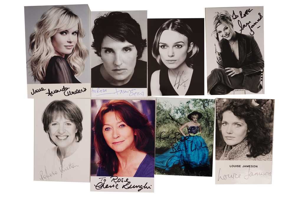 Lot 9 - Actresses.