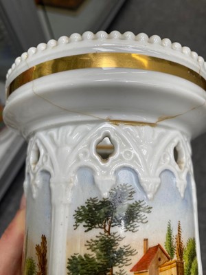 Lot 118 - TWO FRENCH PORCELAIN COFFEE CANS, 19TH CENTURY