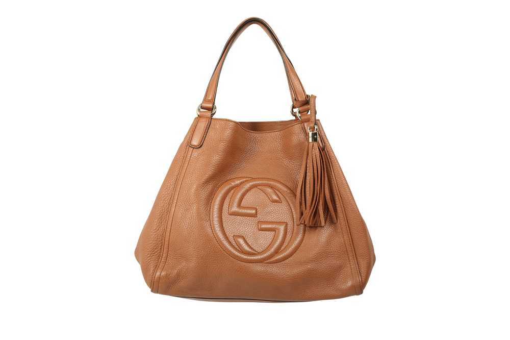 Lot 272 - Gucci Tan Medium Soho Shoulder Bag