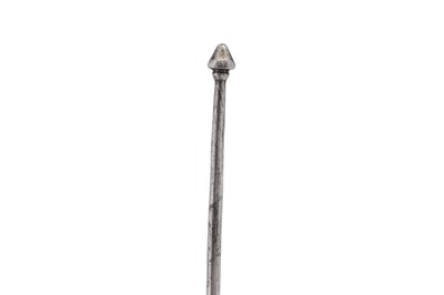 Lot 312 - An Edward III / Richard II 14th century silver spoon stem, circa 1350-1400